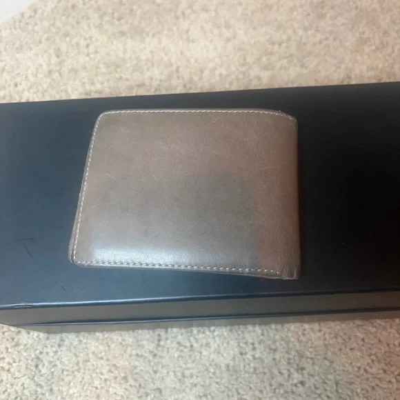Himi Mens Bifold Leather Wallet Tan - Picture 9 of 9